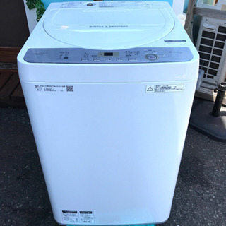 ◆美品！高年式◆SHARP 全自動洗濯機 2019年製 5.5k...
