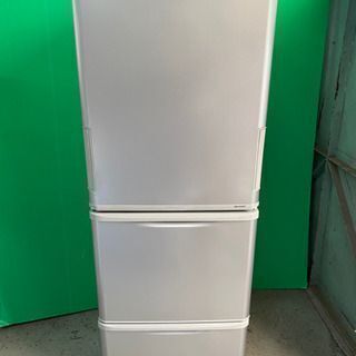 シャープ 3ドア冷蔵庫 SJ-W351D 2017年製