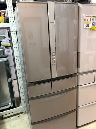 日立　ノンフロン冷凍冷蔵庫　R-SF52ZM　2010年