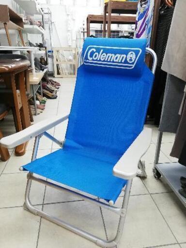 Coleman コールマン リクライニングビーチチェア 椅子 折りたたみチェア アウトドア Stockroom 川名の自転車の中古あげます 譲ります ジモティーで不用品の処分
