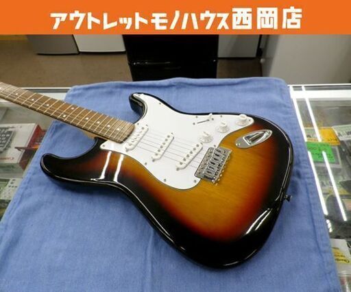 フォトジェニック エレキギター ストラトタイプ サンバースト 23フレット 西岡店 210719