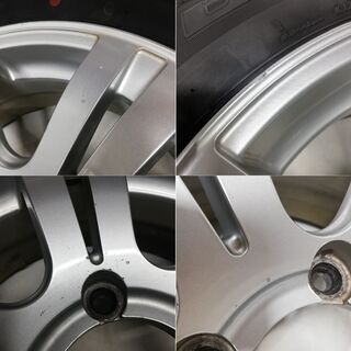 ★ノーマルタイヤ・ホイール 4本★ 175/80R16 ブリヂストン DUELER H/T684 2017年製 16X5.5 MANARAY マナレイ 5H -139.7 ジムニー     ～横浜市旭区 ズーラシア近く～  