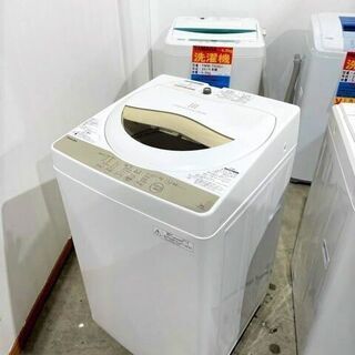 【ネット決済】全自動洗濯機　TOSHIBA AW-5G3 201...