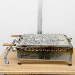 たい焼き器 業務用 LPガス式 たい焼き器6匹×1連 鯛焼き器 たい