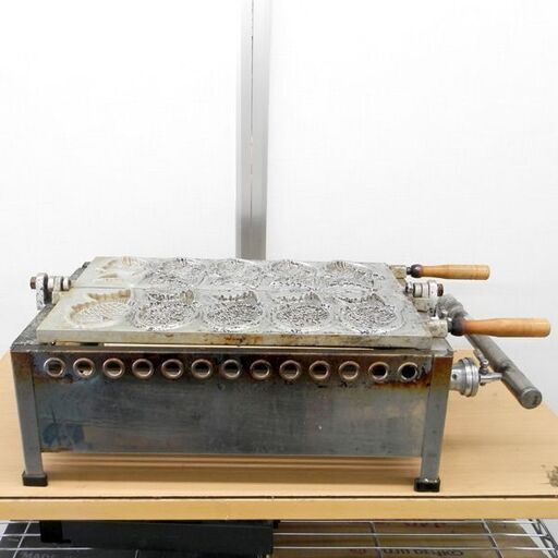 たい焼き器 業務用 LPガス式 たい焼き器6匹×1連 鯛焼き器 たい焼き機 ジャンク扱い品 札幌 西野