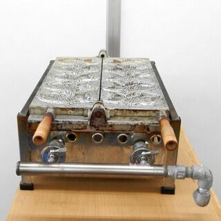 たい焼き器 業務用 LPガス式 たい焼き器6匹×1連 鯛焼き器 たい焼き機