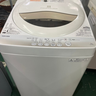 TOSHIBA 洗濯機　5kg 2015年　AW5G2 中古