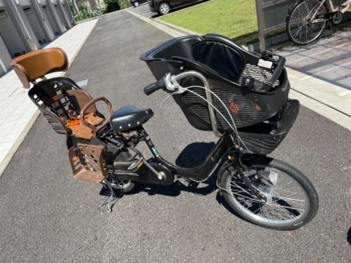 ヘッドレスト付きチャイルドシート搭載　子供乗せ自転車　Birthday  2019年モデル