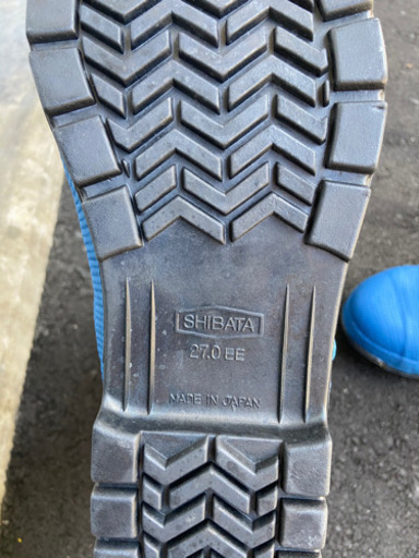 シバタ工業ハト印冷蔵庫用長靴　27cm 新品未使用　【匿名配送】 シバタ工業 防寒長靴 冷蔵庫長靴 27cm ハト印