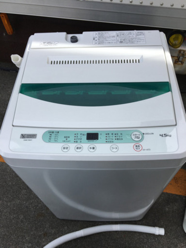 洗濯機　4.5kg ヤマダセレクト　2019年製