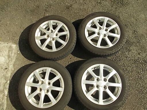 京都発 バリ山 ダイハツ純正14インチ、アルミホイール4本 セット