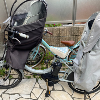 電動自転車　雨カバー付き
