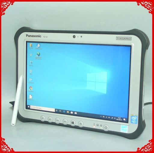 タブレット 中古良品 10.1型 Panasonic FZ-G1FABZJCJ 第4世代Core i5 4GB SSD 無線 Wi-Fi Bluetooth Windows10 Office済