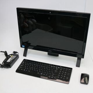 193) FUJITSU 富士通 FMV ESPRIMO 一体型PC FMVF56MDP Core i7 3632 メモリ4GB HDD 1TB 1920×1080 Windows 8.1 パソコン