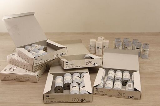 3M スティキット リフィールロール 64mm幅 粒度 #60 #80 #100 #120 #150 #180 #220 #240 (D4160anxY)