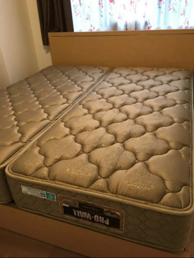 フランスベッド クイーンサイズ  ベッドフレーム