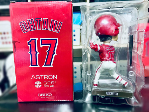大谷翔平 ボブルヘッド SEIKO アストロン エンゼルス　非売品 非売品】SEIKO ASTRON エンジェルス 大谷翔平 ボブルヘッド未使用品