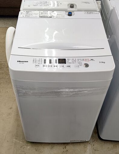 洗濯機可 2020☆美品 ☆Hisense 5.5㎏ 洗濯機【HW-T55D】J131