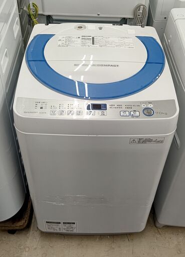 SHARP(シャープ) 全自動洗濯機 ES-GE70R-A 7.0kg 2016年製【トレファク上福岡】