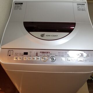 洗濯機　洗濯乾燥機　シャープ　ES-TG60K-P 2011年製