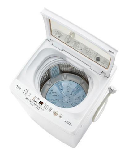 【12ヶ月使用】 AQUA 洗濯機　AQW-GV70H  7㎏　2019年製 ①