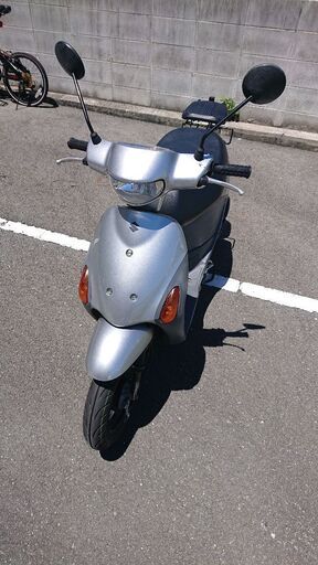 中古 スズキ レッツ4 シルバー