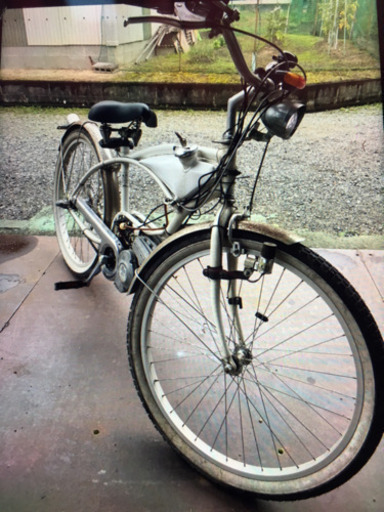 エンジン付　自転車