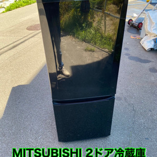 MITSUBISHI 2ドア冷蔵庫 MRｰP152ｰB 2016年製 146L