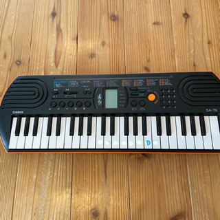 【受け渡し決定】CASIO キーボード　鍵盤　電子ピアノ