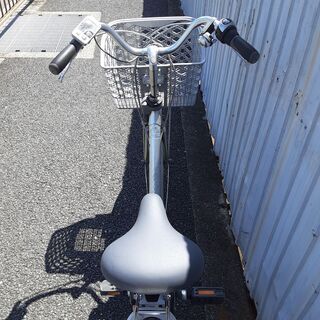 7月-14　電動アシスト自転車　パナソニック　ViVi DX　充電器　バッテリー　鍵1本　電動自転車