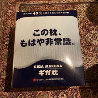 【ネット決済】東京西川　メガ枕【新品未使用】