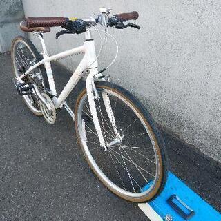 整備点検済！防犯登録料込み。中古GIANT FREEDA LiV XXSサイズホワイト！｣
