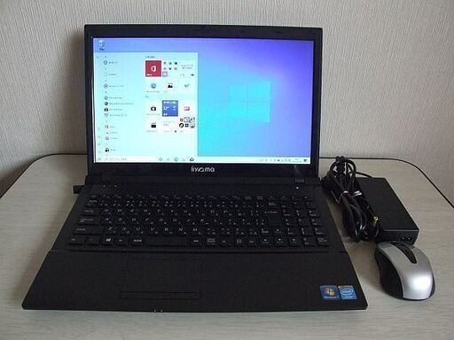 高速SSD120GB搭載　IIyama W255C　ノートパソコン　(a145)