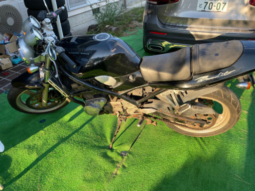 起こして乗るか部品取りに！！】バンディット250 書類無し！現状販売