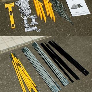 状態良品☆ Coleman/コールマン BCクロスドーム/270 テント 2000038429 4～5人用 フレームワーク ドームテント キャンプ 簡単設営