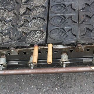 業務用 LPガス たい焼き機 １２匹 出店 お祭り 縁日 イベント ②