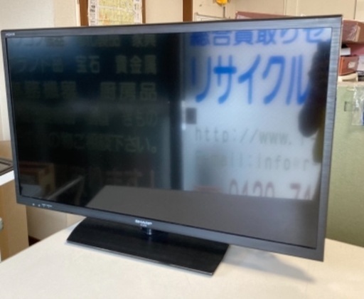 【RKG-5】特価！シャープ/32V型液晶テレビ/AQUOS/LC-32H20/中古品/2015年製