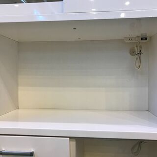 愛品館八千代店】ニトリ スライド扉キッチンボード バンダ90【愛八KT】