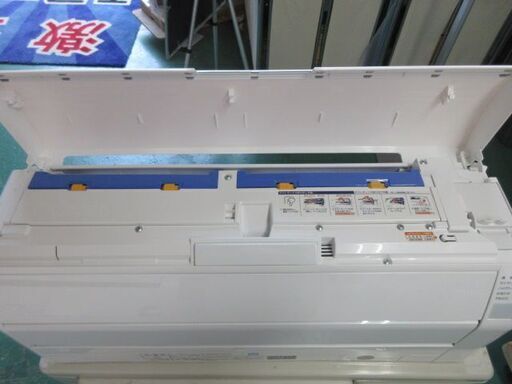 K02398　富士通　中古エアコン　主に6畳用　冷2.2kw／暖2.5kw