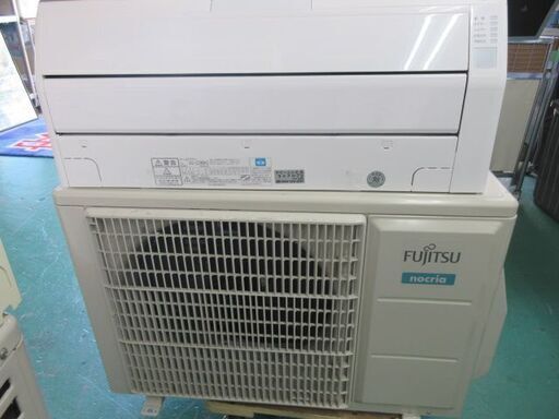 K02398　富士通　中古エアコン　主に6畳用　冷2.2kw／暖2.5kw K02398 富士通 中古エアコン 主に6畳用 冷2.2kw／暖2.5kw