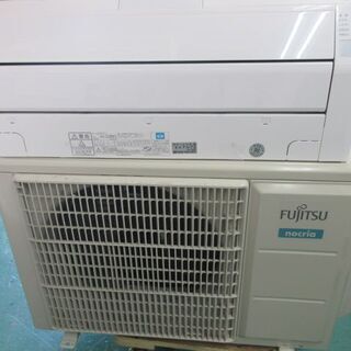 K02398　富士通　中古エアコン　主に6畳用　冷2.2kw／暖2.5kw K04118 富士通 中古エアコン 主に6畳用 冷房能力 2.2KW ／ 暖房能力 2.5KW