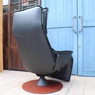 MODI モディ 本革 フルフラットリクライニングチェア ー 北欧ノルウェー