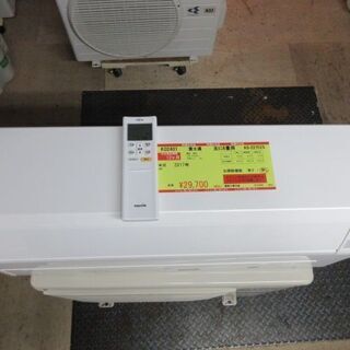 K02401　富士通　中古エアコン　主に6畳用　冷2.2kw／暖...