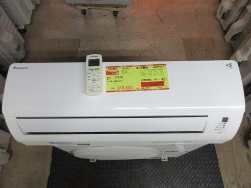 K02402　ダイキン　中古エアコン　主に6畳用　冷2.2kw／暖2.2kw