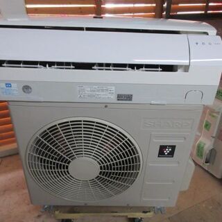 K02403 シャープ 中古エアコン 主に6畳用 冷2.2kw／暖2.5kw