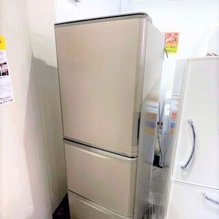 【ネット決済】冷蔵庫　SHARP SJ-W352D-N 2018...