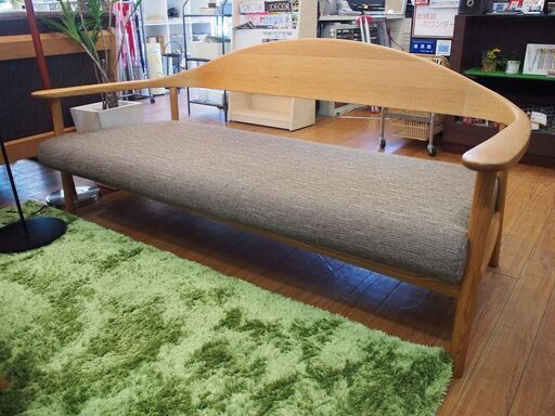 【中古品】飛騨産業　azami SOFA　3シーターソファ　3人掛けソファ