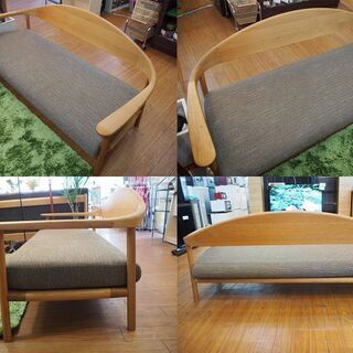 【中古品】飛騨産業　azami SOFA　3シーターソファ　3人掛けソファ