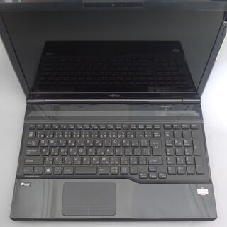 即使用可能 ノートパソコン 中古良品 15.6型 富士通 AH40/J AMD 4GB