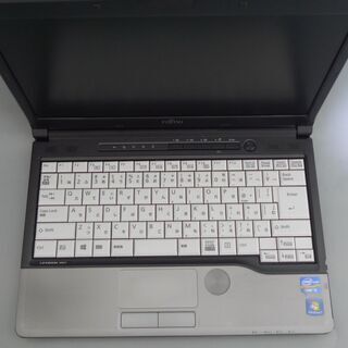 日本製 初心者向け ノートパソコン 中古良品 13.3型 富士通 S762/F 第3世代